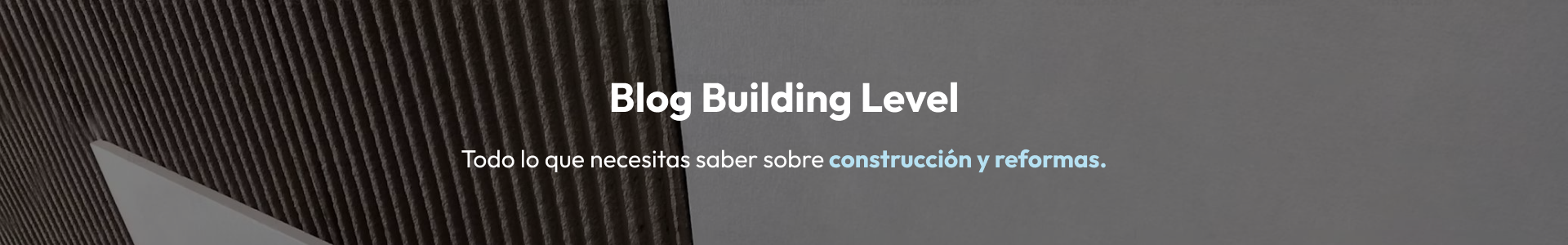 Blog de Construcción